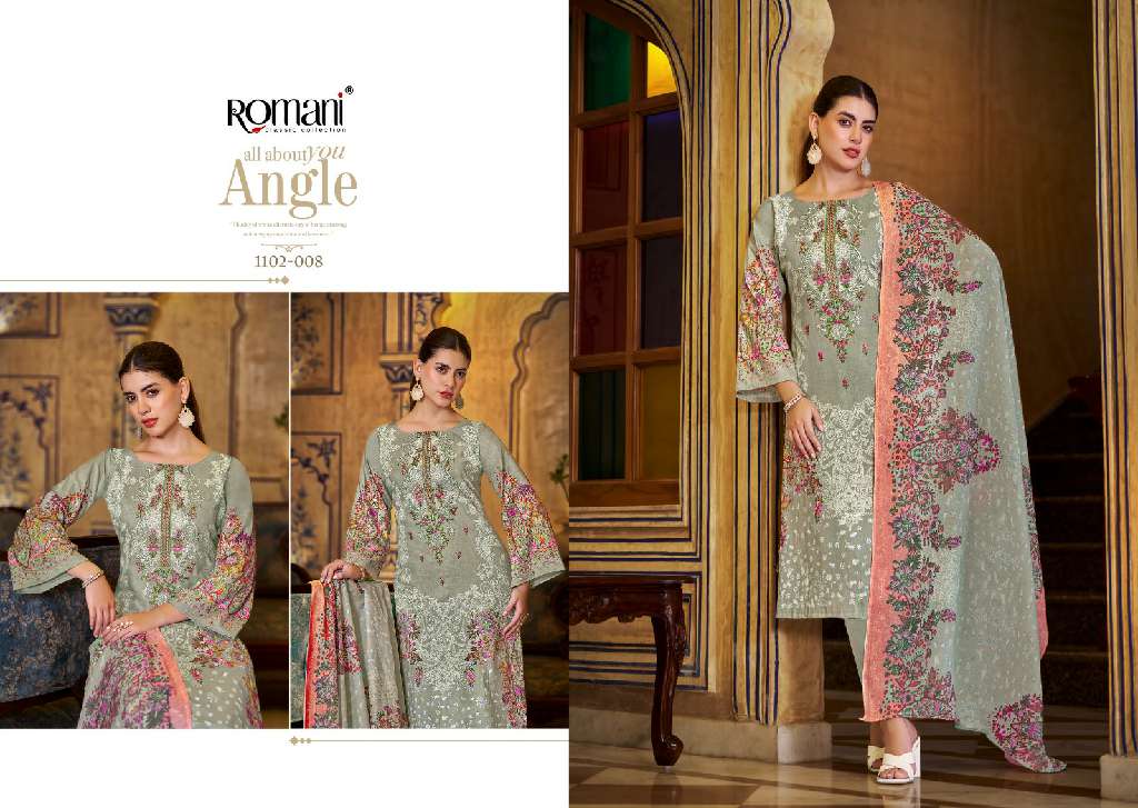 ROMANI PRESENTS AARZU VOL 18 HIT DESIGN SOFT COTTON PAKISTANI ETHNIC SALWAR SUIT