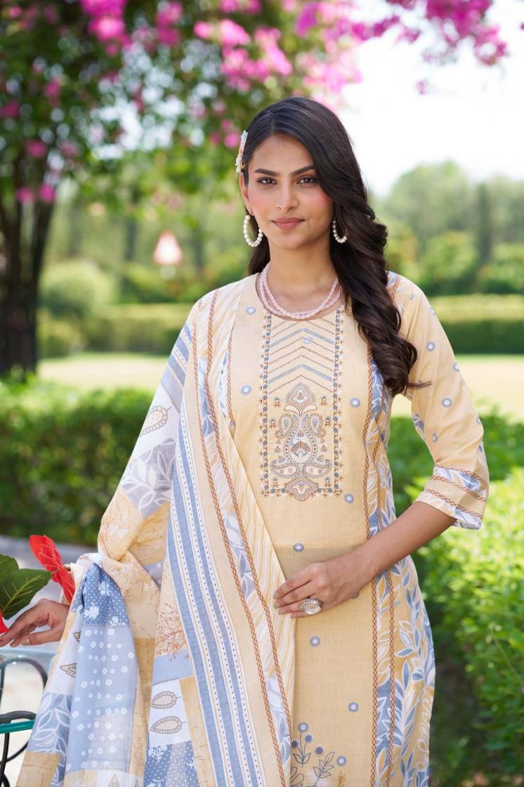 RANGMAYA FASHION COTTON BLOOM READYMADE CLASSIC SUIT FOR WOMENS