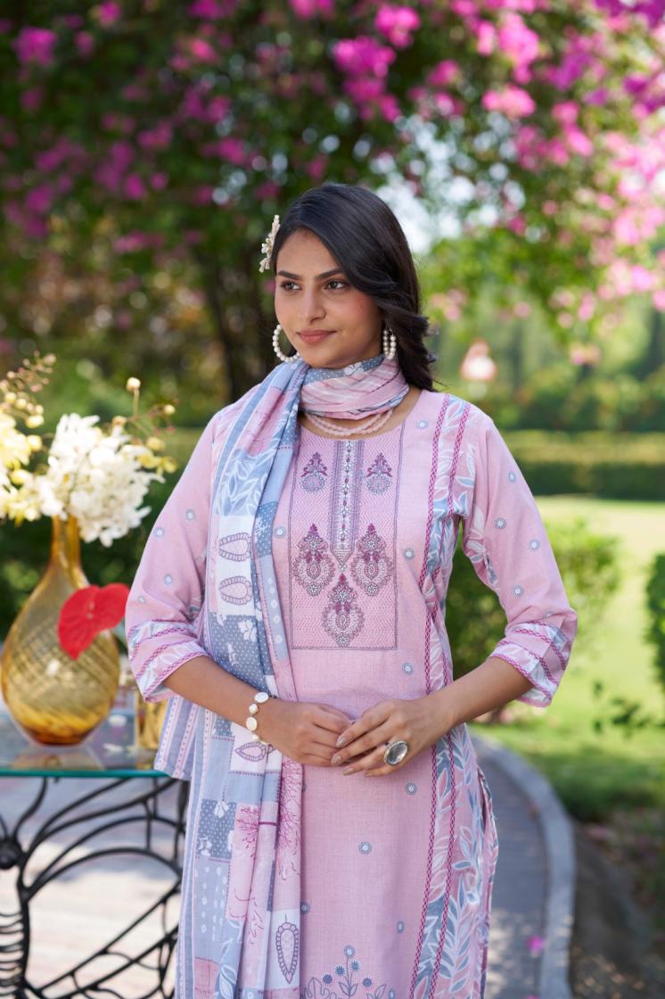 RANGMAYA FASHION COTTON BLOOM READYMADE CLASSIC SUIT FOR WOMENS