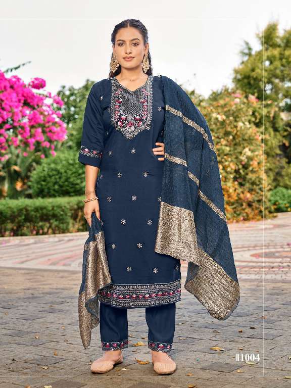 SANKHESWER SOFIYA VOL-1 WHOLESALE ROMAN SILK READYMADE FANCY SALWAR SUITS