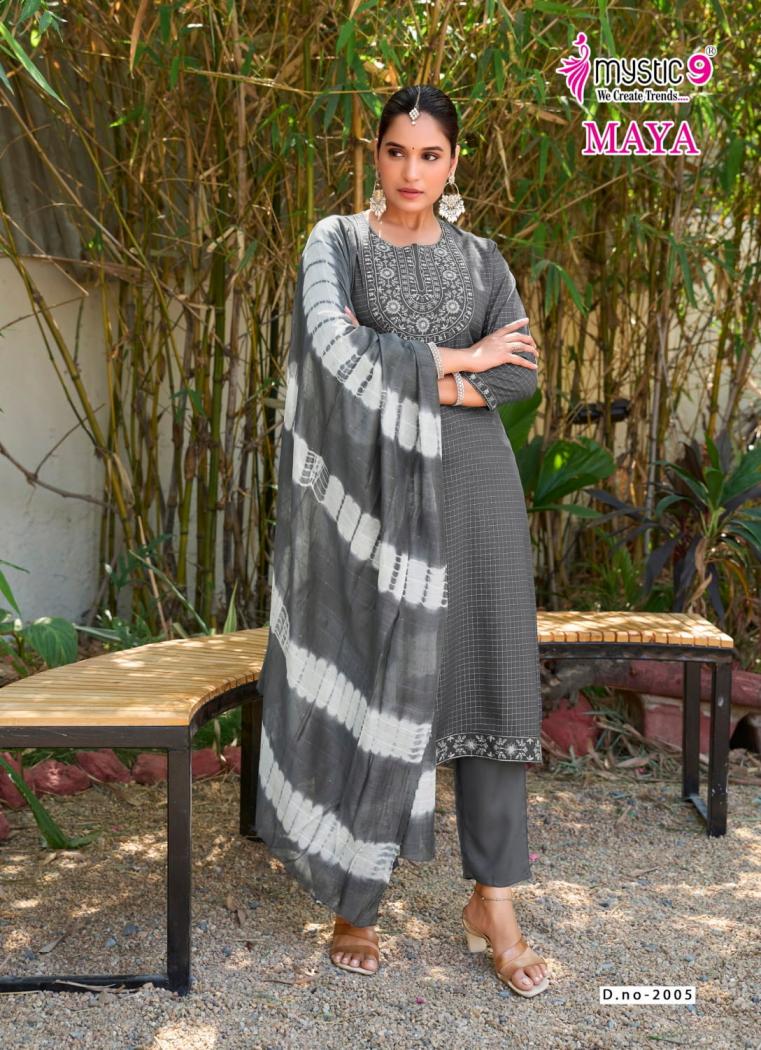 MYSTIC 9 LAUNCH MAYA VOL 2 READYMADE ELEGANT STYLE SUIT FOR WOMENS