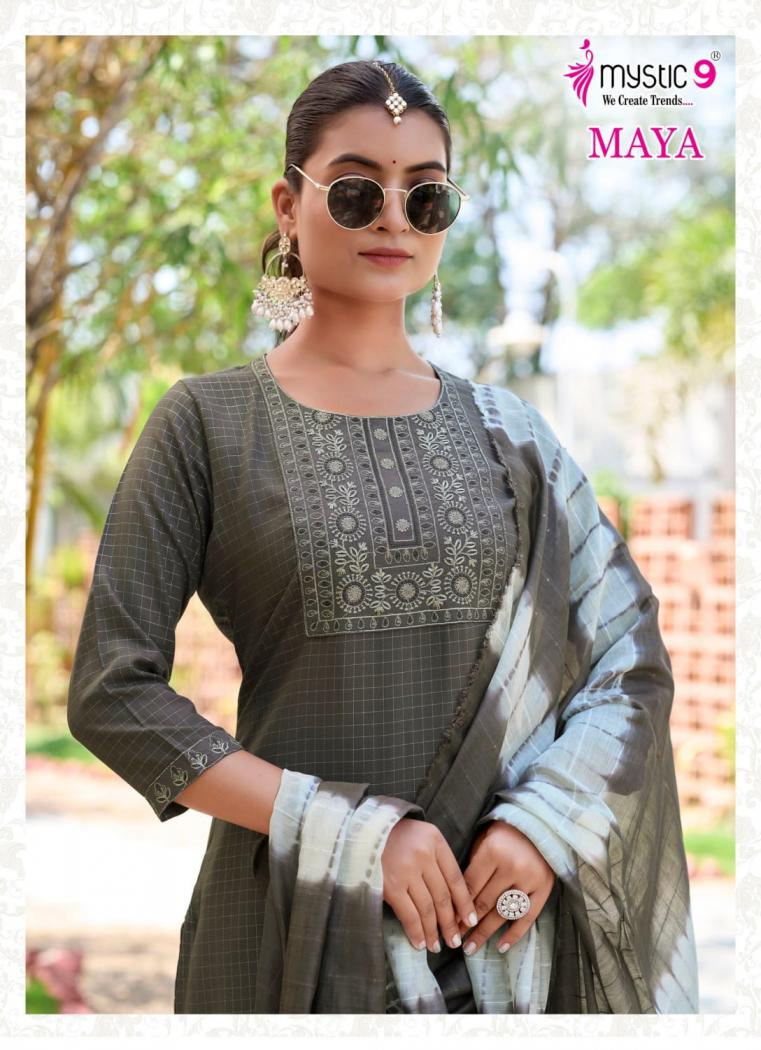 MYSTIC 9 LAUNCH MAYA VOL 2 READYMADE ELEGANT STYLE SUIT FOR WOMENS