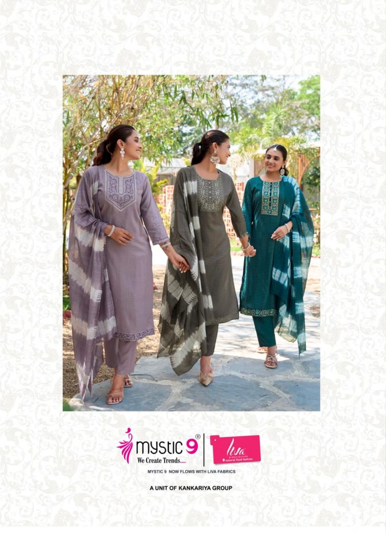 MYSTIC 9 LAUNCH MAYA VOL 2 READYMADE ELEGANT STYLE SUIT FOR WOMENS