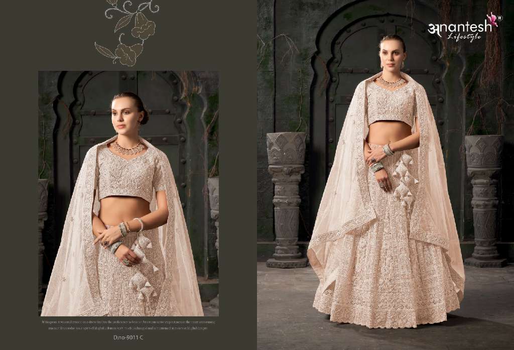 Anantesh Bridal Couture Vol-3 Colour Addition Wholesale Readymade Designer Lehenga Choli