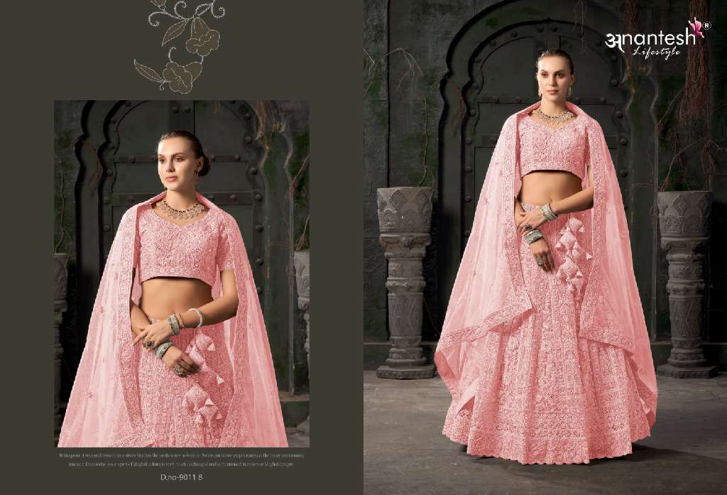 Anantesh Bridal Couture Vol-3 Colour Addition Wholesale Readymade Designer Lehenga Choli
