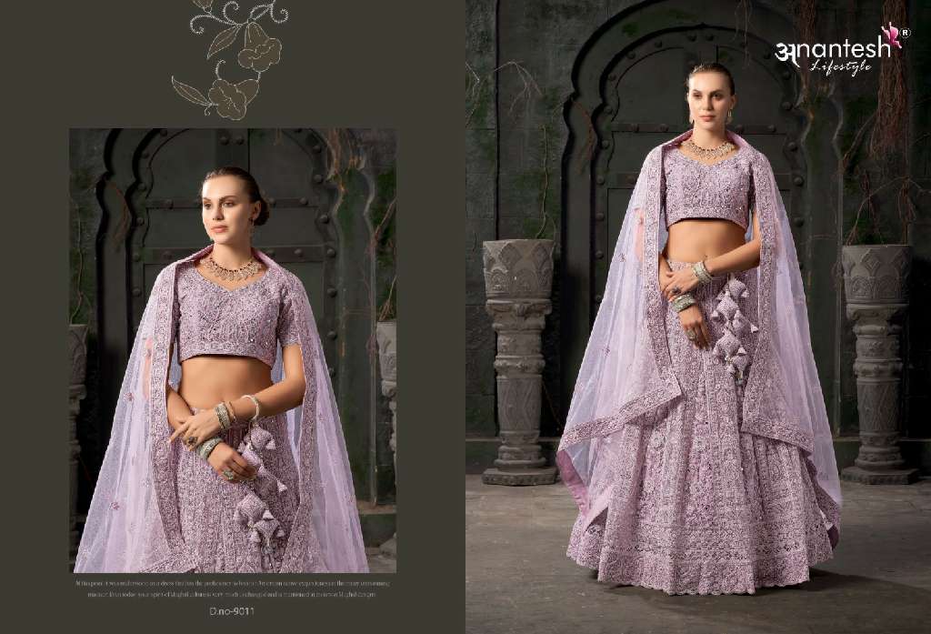 Anantesh Bridal Couture Vol-3 Colour Addition Wholesale Readymade Designer Lehenga Choli