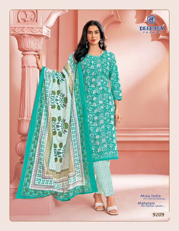DEEPTEX PRINTS MISS INDIA VOL 92 SUMMER SPECIAL COTTON UNSTITCH SALWAR KAMEEZ COLLECTION