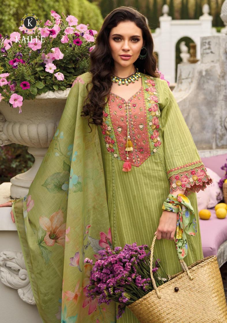BEGUM VOL 7 BY KAILEE FASHION COTTON A LINE STYLE READYMADE PREMIUM SUIT FOR WOMENS