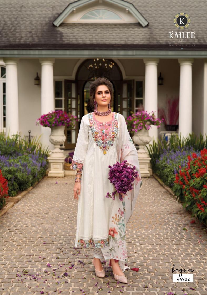 BEGUM VOL 7 BY KAILEE FASHION COTTON A LINE STYLE READYMADE PREMIUM SUIT FOR WOMENS