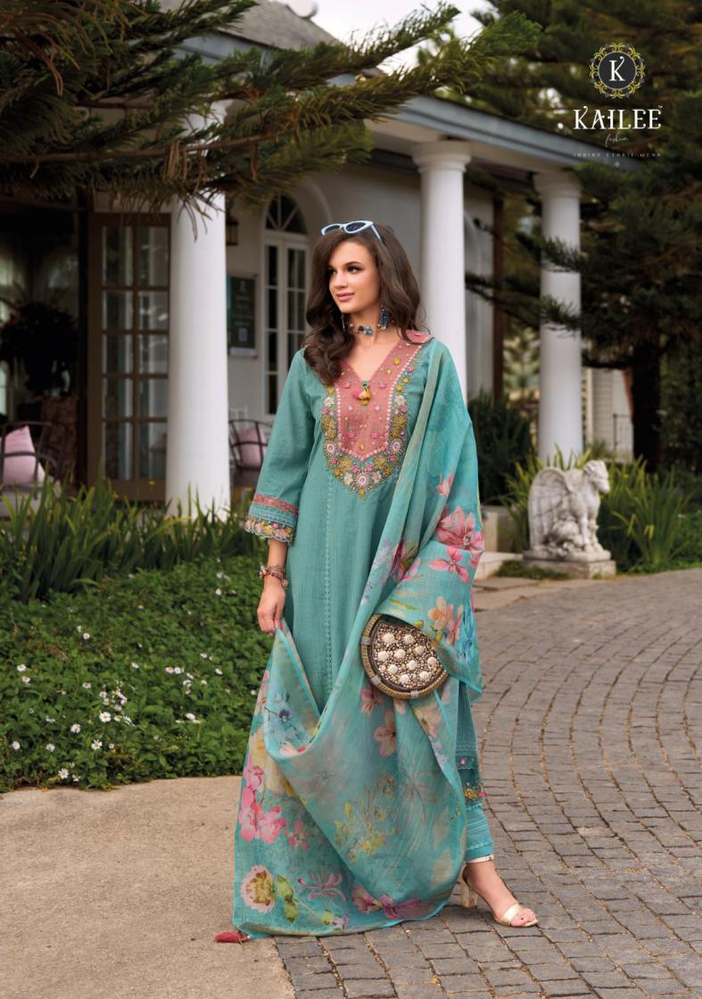 BEGUM VOL 7 BY KAILEE FASHION COTTON A LINE STYLE READYMADE PREMIUM SUIT FOR WOMENS