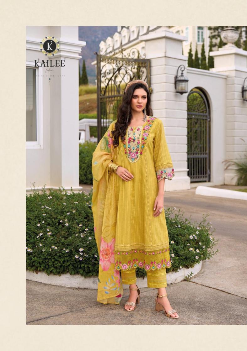 BEGUM VOL 7 BY KAILEE FASHION COTTON A LINE STYLE READYMADE PREMIUM SUIT FOR WOMENS
