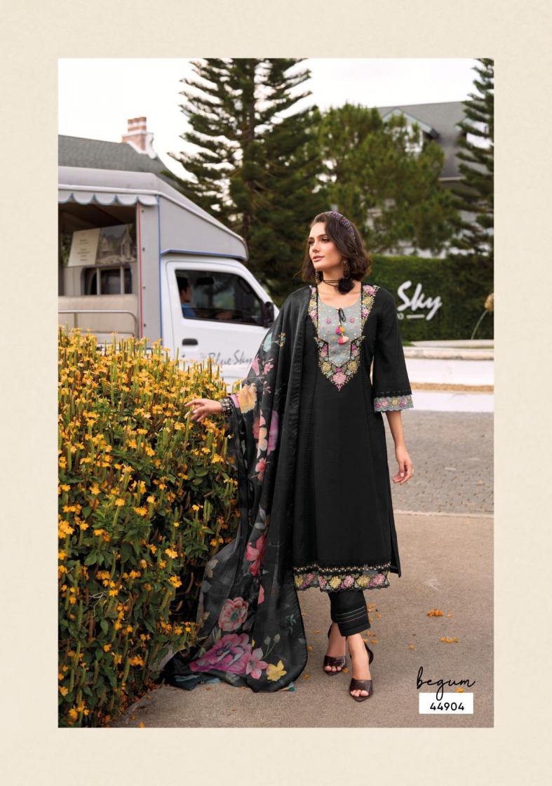 BEGUM VOL 7 BY KAILEE FASHION COTTON A LINE STYLE READYMADE PREMIUM SUIT FOR WOMENS