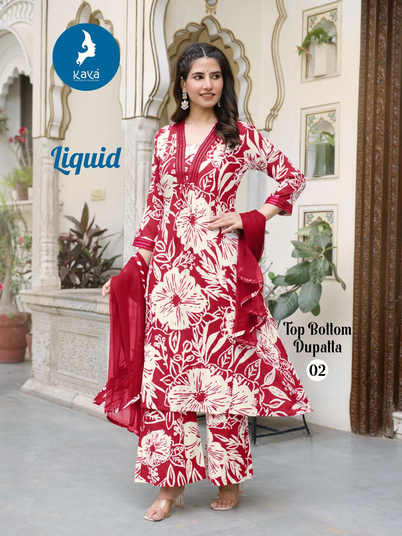 KAYA LAUNCH LIQUID RAYON READYMADE STYLISH BIG SIZE SALWAR KAMEEZ