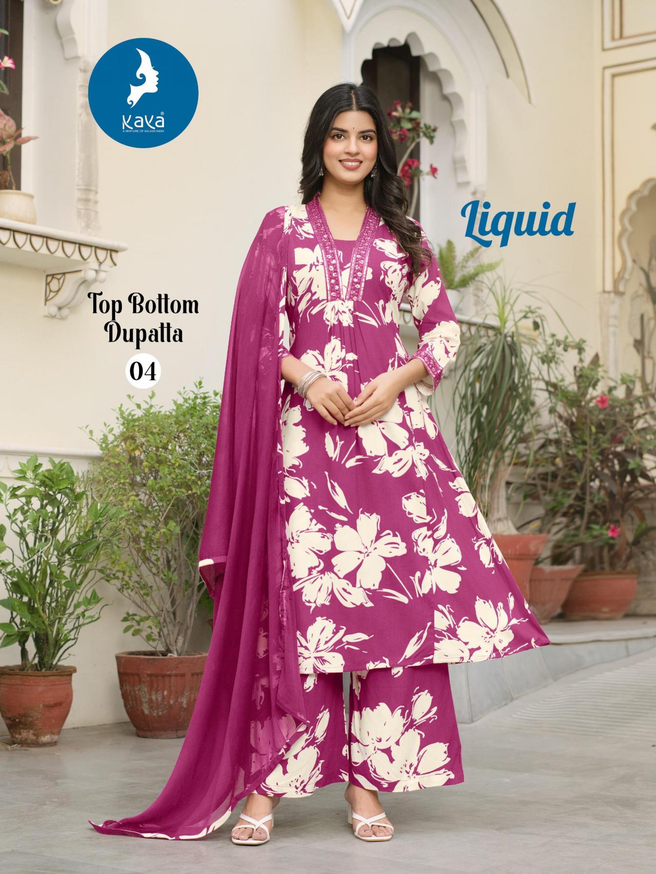 KAYA LAUNCH LIQUID RAYON READYMADE STYLISH BIG SIZE SALWAR KAMEEZ