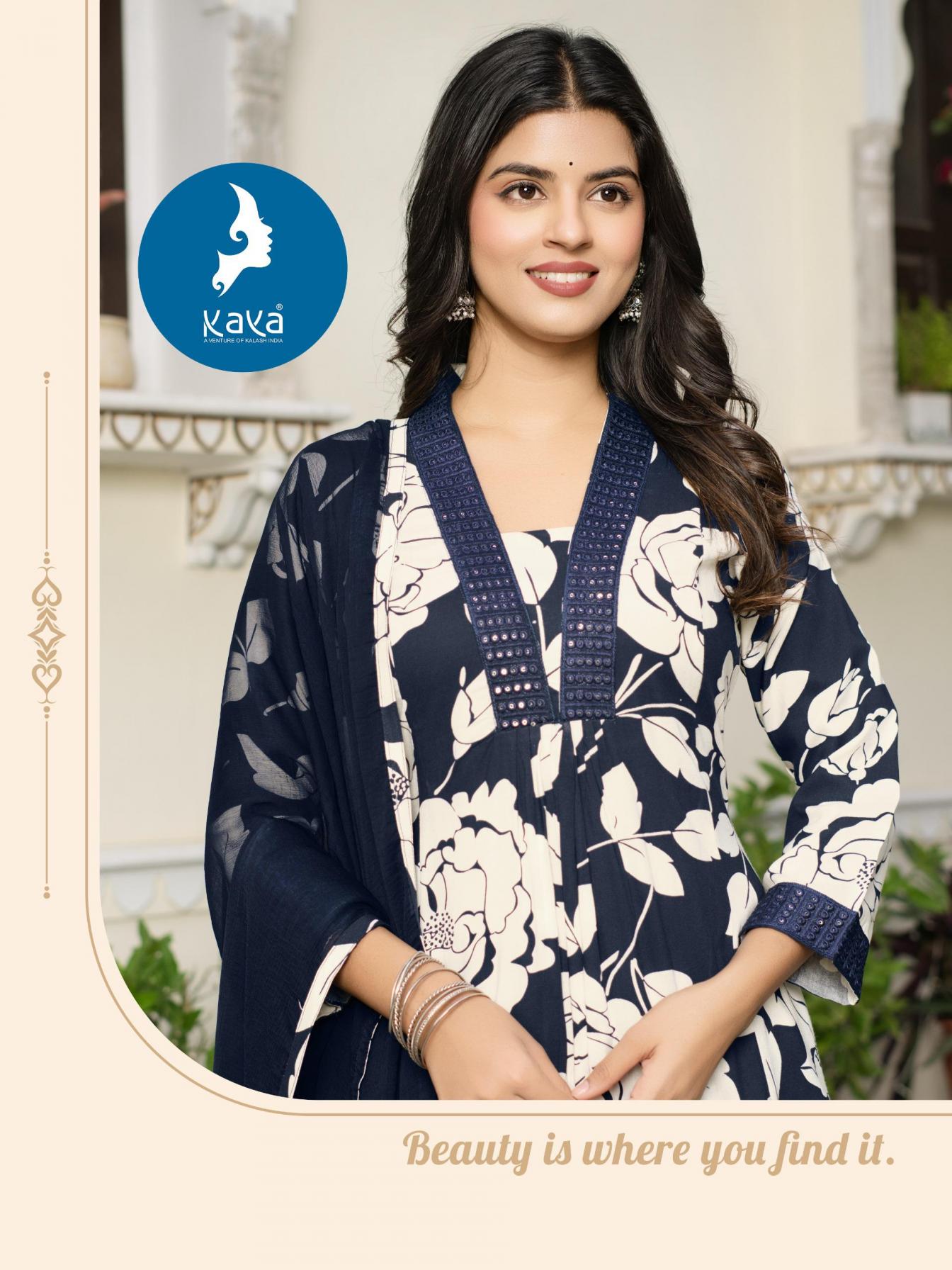 KAYA LAUNCH LIQUID RAYON READYMADE STYLISH BIG SIZE SALWAR KAMEEZ