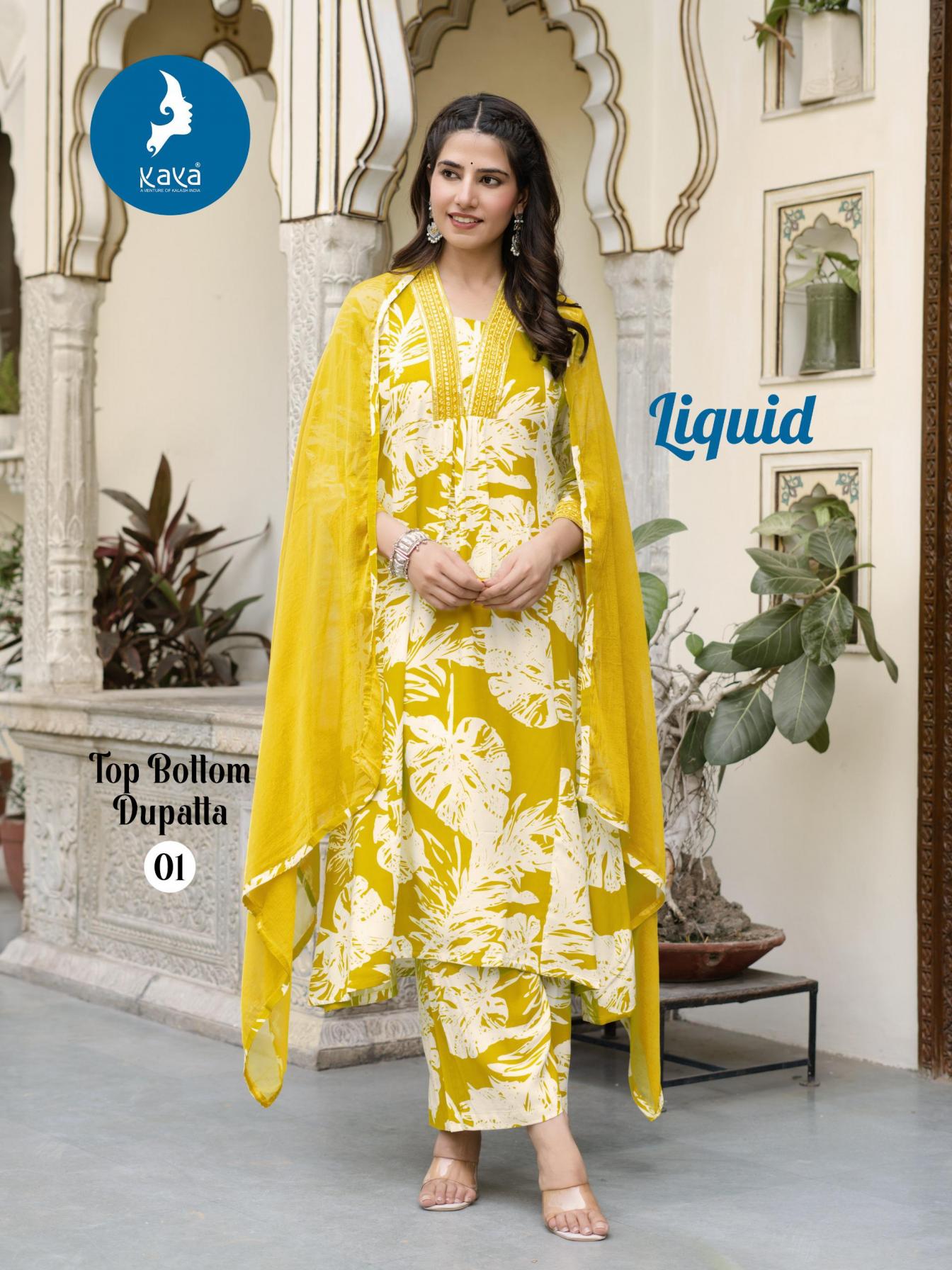 KAYA LAUNCH LIQUID RAYON READYMADE STYLISH BIG SIZE SALWAR KAMEEZ
