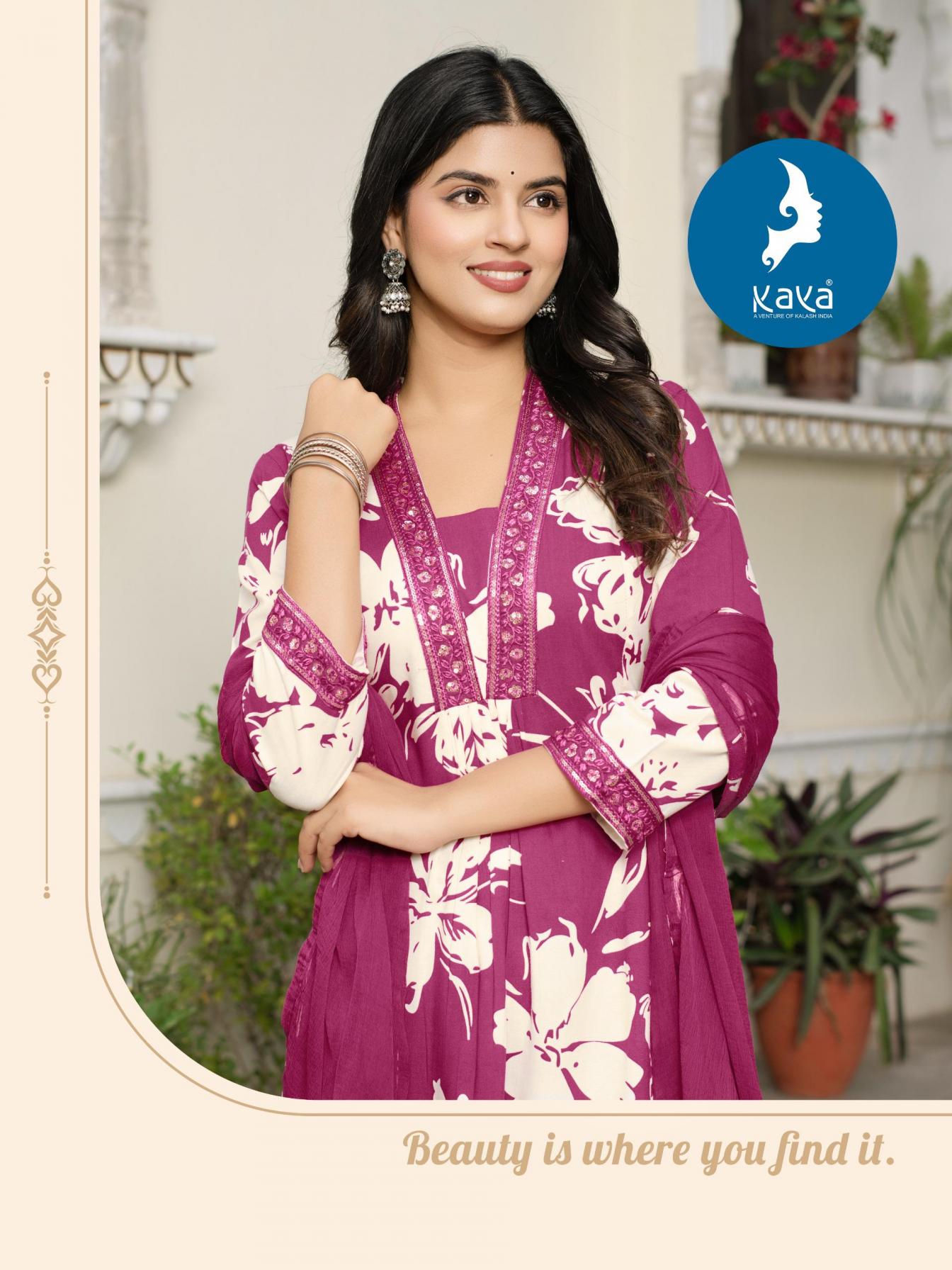 KAYA LAUNCH LIQUID RAYON READYMADE STYLISH BIG SIZE SALWAR KAMEEZ