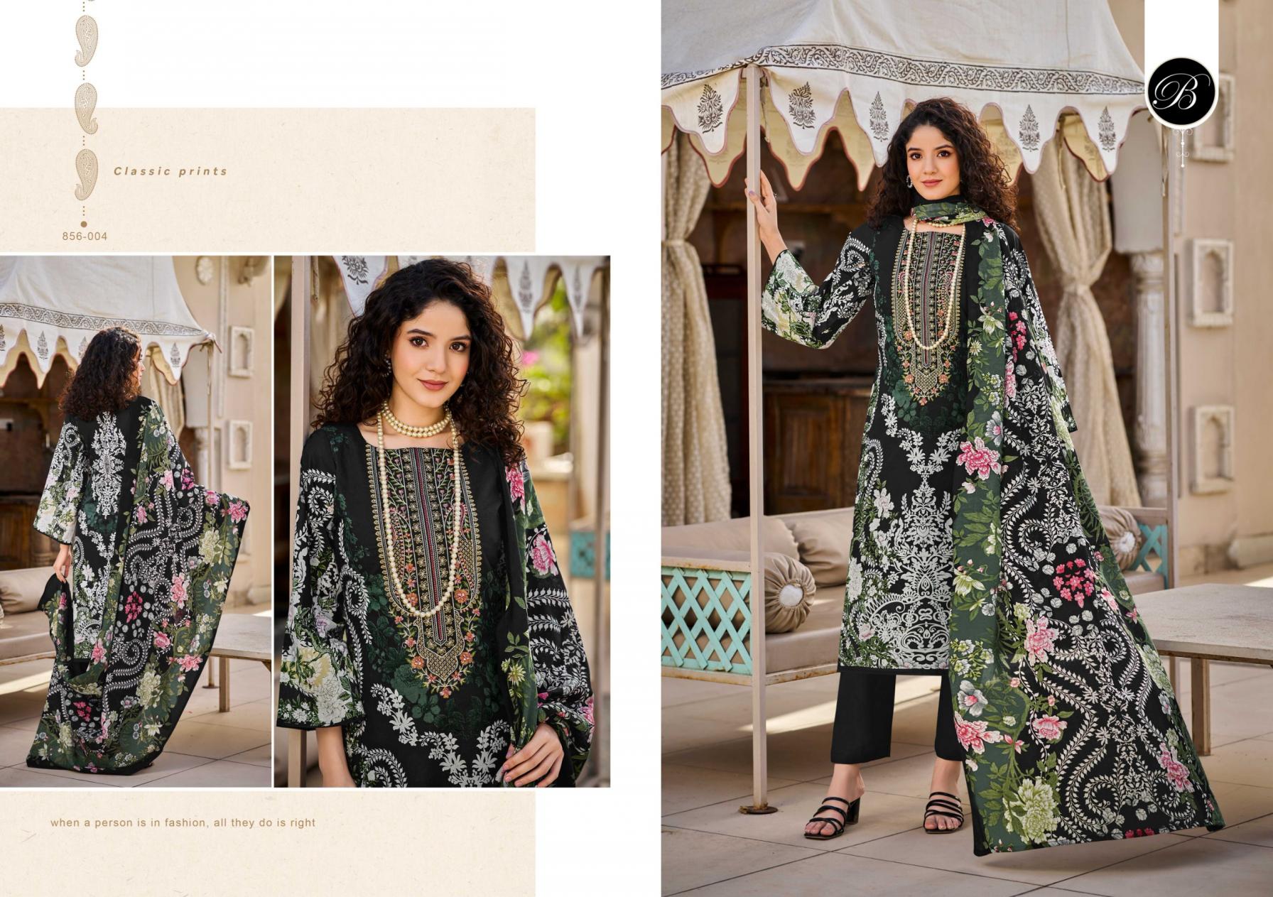 NAIRA VOL 110 BY BELLIZA DESIGNER NEW DESIGN COTTON PAKISTANI SUIT 2025