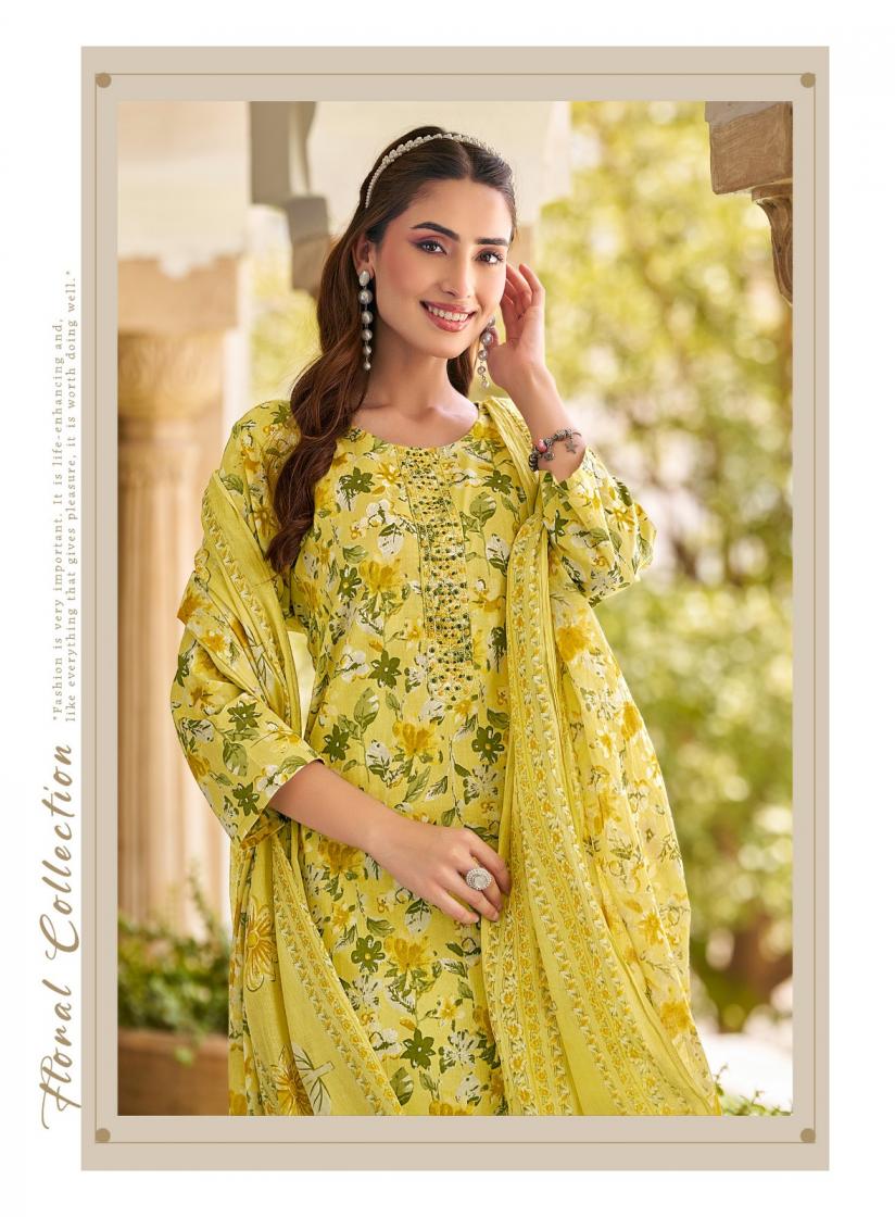 COTTON FAB VOL 5 BY RADHIKA LIFESTYLE COTTON PRINT CASUAL FULL STITCH BIG SIZE SALWAR SUIT