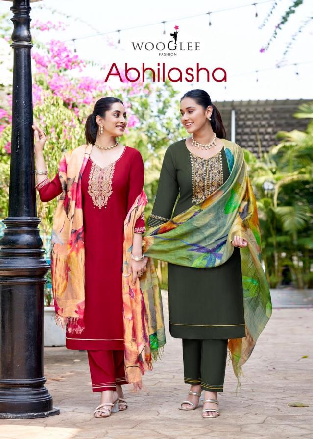 ABHILASHA BY WOOGLEE FULL STITCH VISCOSE SALWAR SUIT