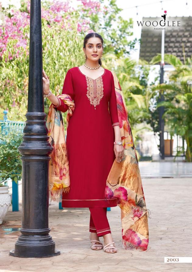 ABHILASHA BY WOOGLEE FULL STITCH VISCOSE SALWAR SUIT