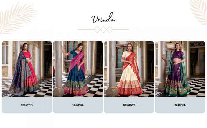 LNB 1245 GORGEOUS UNSTITCH LEHENGA WITH UNSTITCH BLOUSE