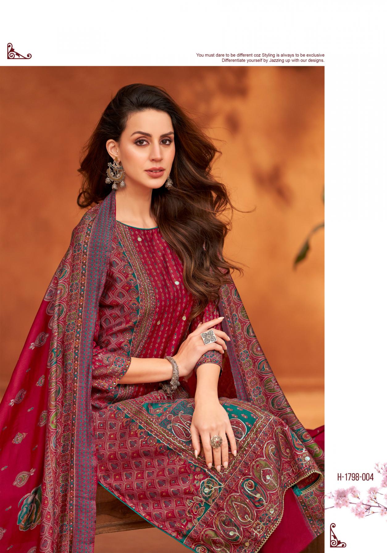RANG RASIYA VOL 2 BY ALOK MUDAAL DISCHARGE PRINT PAKISTANI DRESS MATERIALS
