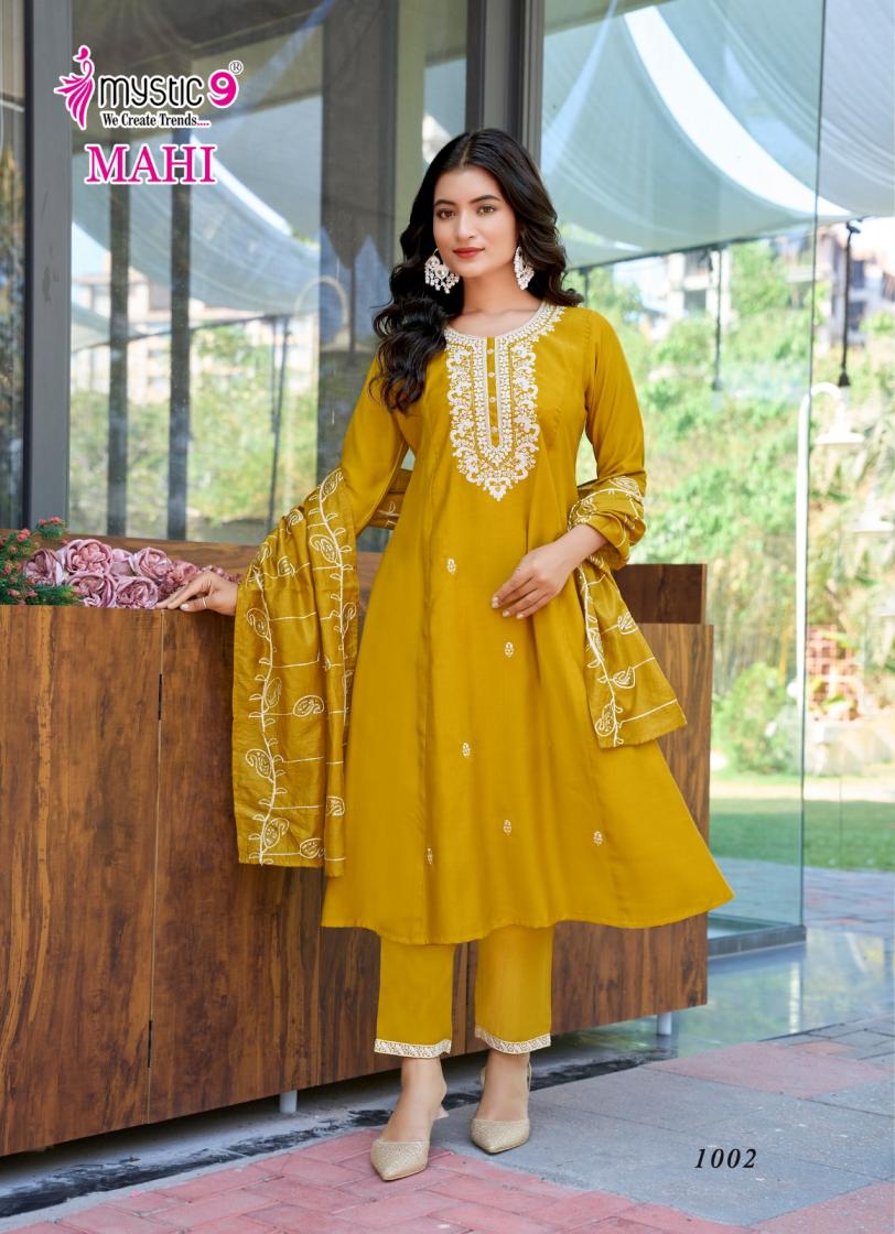 MYSTIC 9 MAHI VOL 1 VERTICAN READYMADE GORGEOUS SALWAR KAMEEZ