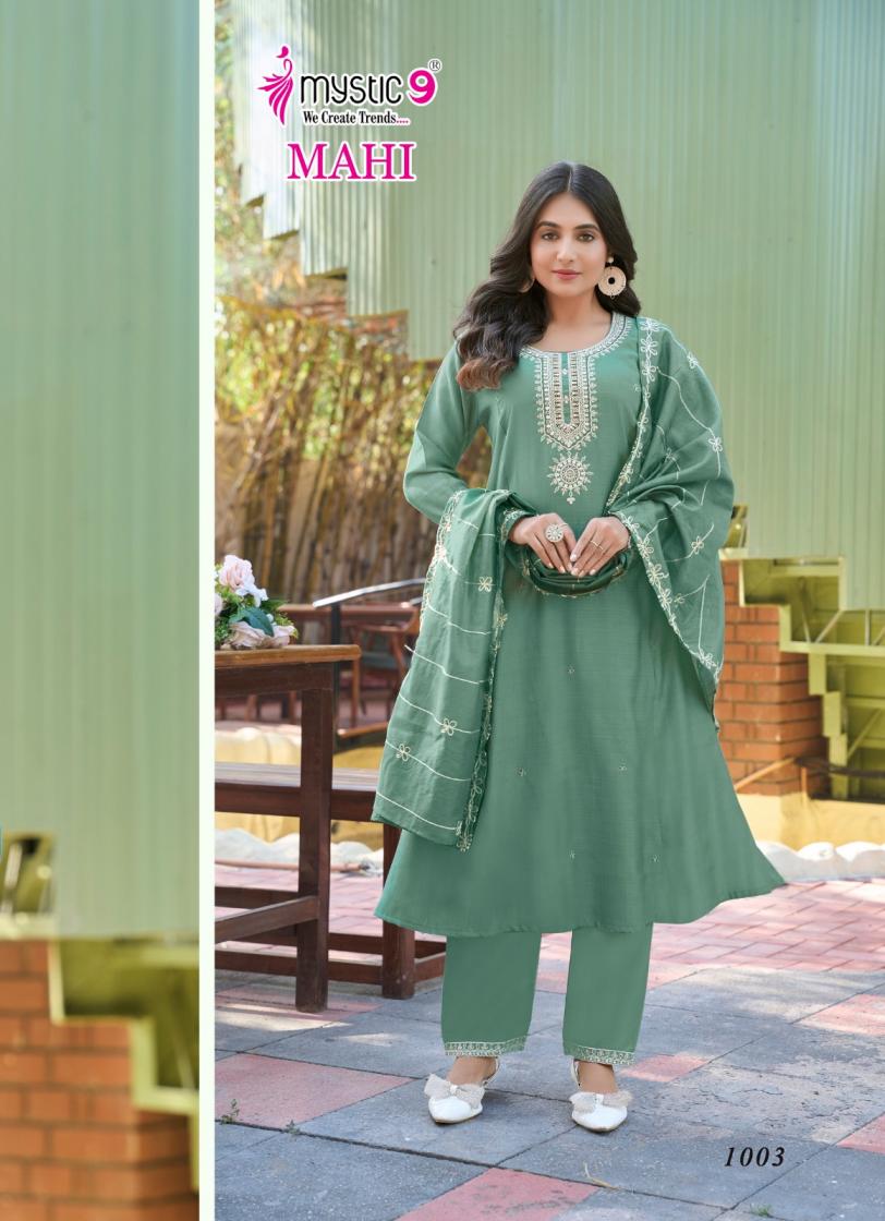 MYSTIC 9 MAHI VOL 1 VERTICAN READYMADE GORGEOUS SALWAR KAMEEZ