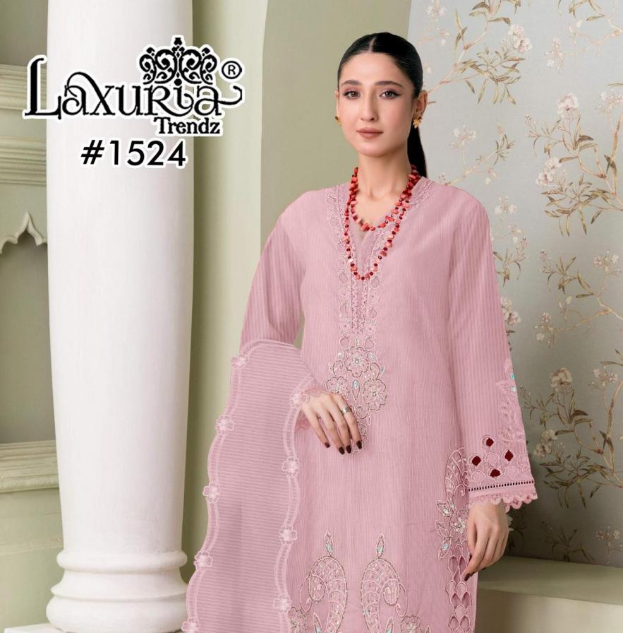 LAXURIA TRENDZ 1524 FANCY READYMADE MODERN PAKISTANI SUIT FOR WOMENS