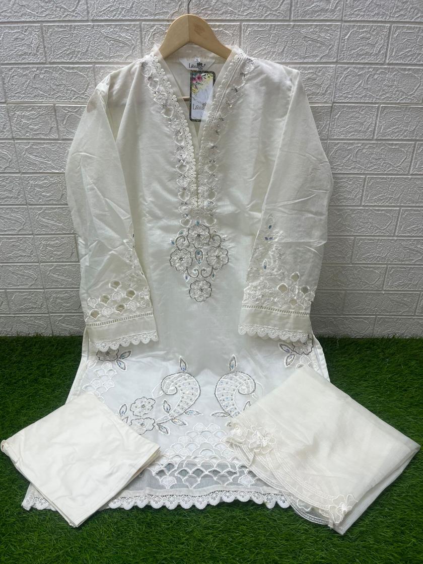 LAXURIA TRENDZ 1524 FANCY READYMADE MODERN PAKISTANI SUIT FOR WOMENS