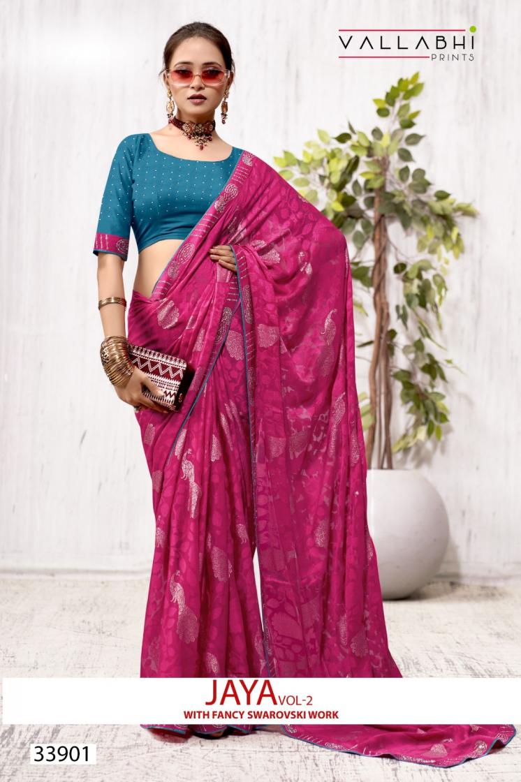 JAYA VOL 2 BY VALLABHI PRINTS UNIQUE SAREE COLLECTION
