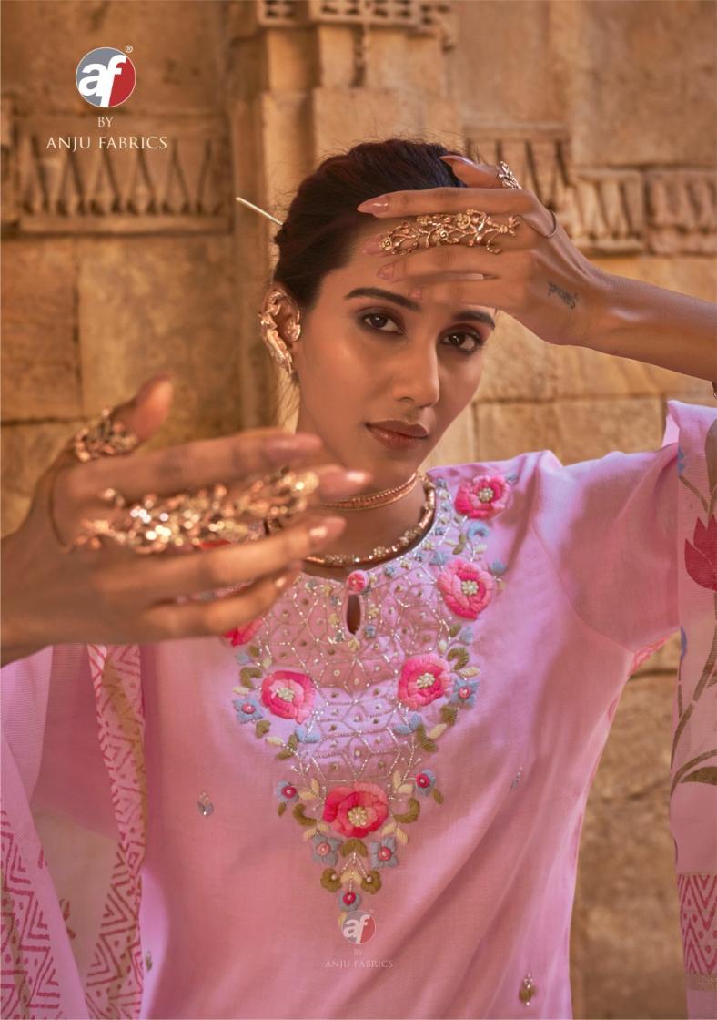 CHANDANI VOL 4 BY ANJU FAB FULL STITCH PURE COTTON SALWAR SUIT COLLECTION