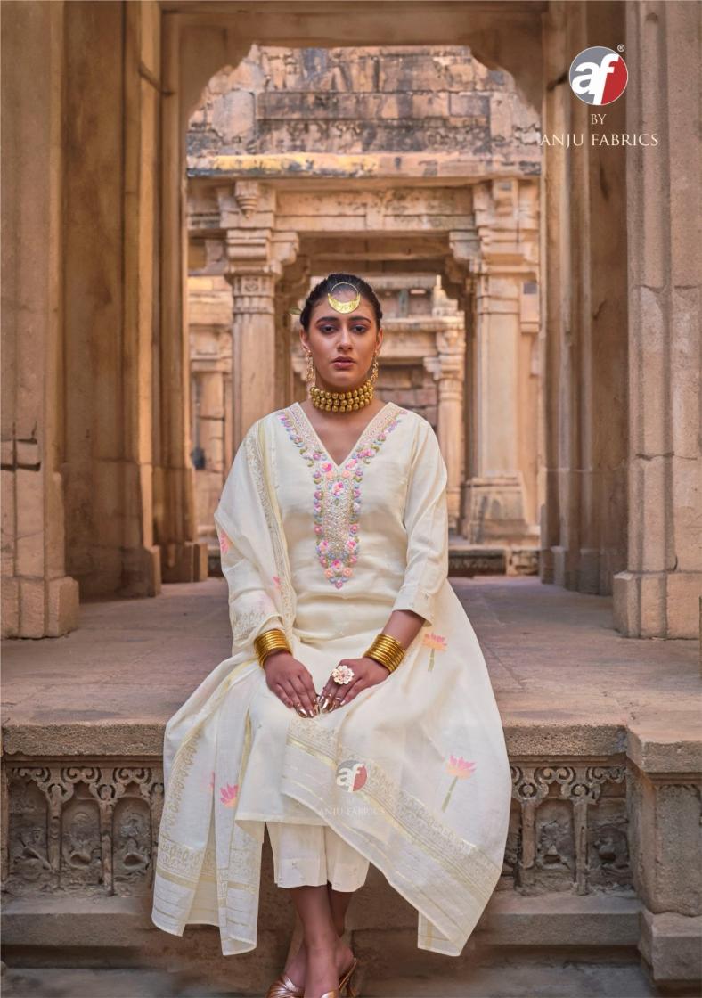CHANDANI VOL 4 BY ANJU FAB FULL STITCH PURE COTTON SALWAR SUIT COLLECTION