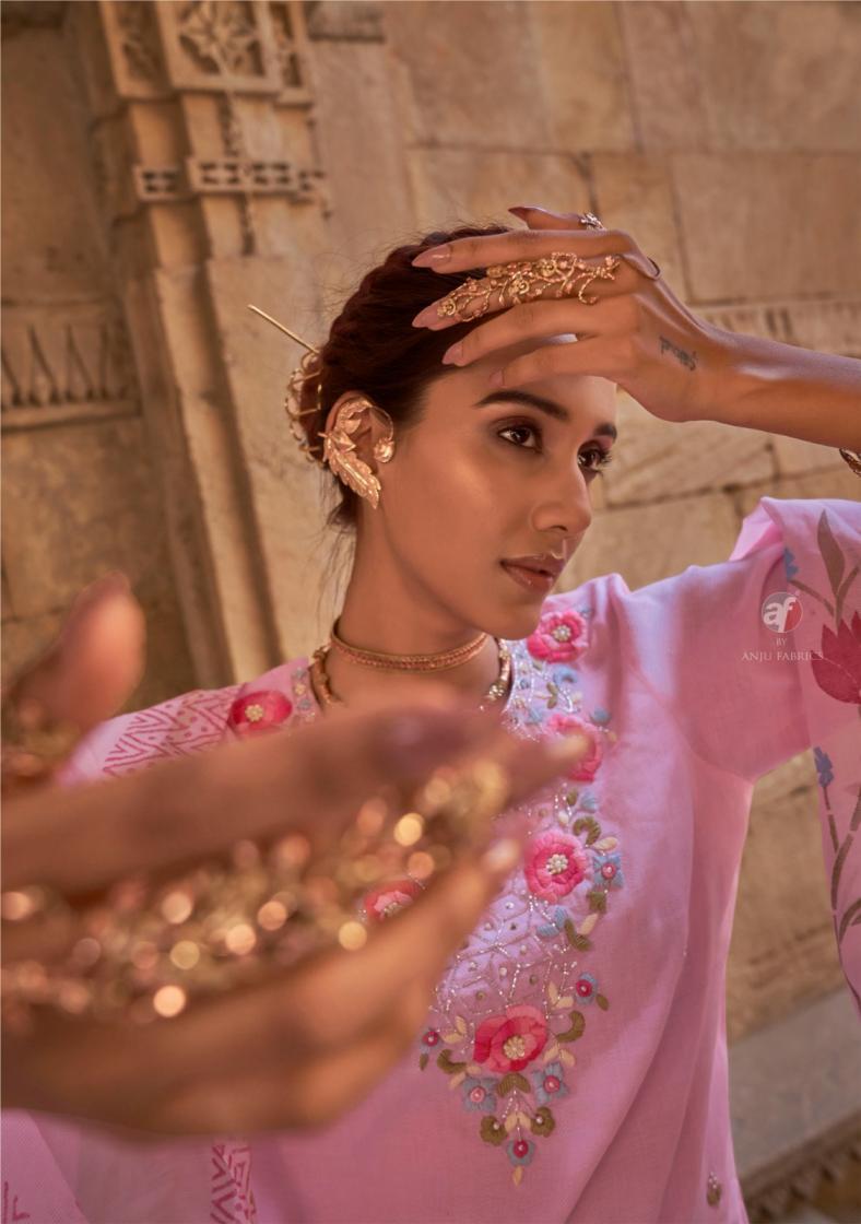 CHANDANI VOL 4 BY ANJU FAB FULL STITCH PURE COTTON SALWAR SUIT COLLECTION