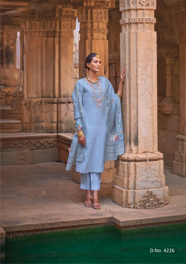 CHANDANI VOL 4 BY ANJU FAB FULL STITCH PURE COTTON SALWAR SUIT COLLECTION