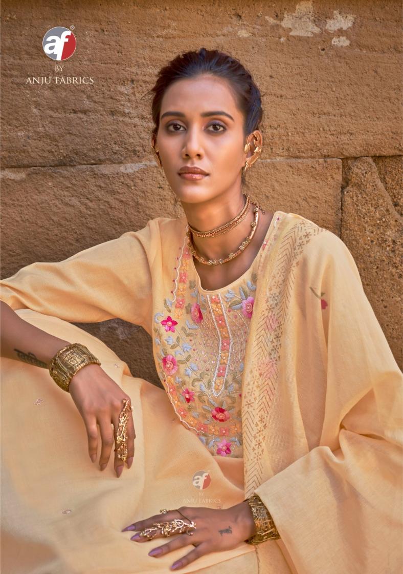 CHANDANI VOL 4 BY ANJU FAB FULL STITCH PURE COTTON SALWAR SUIT COLLECTION
