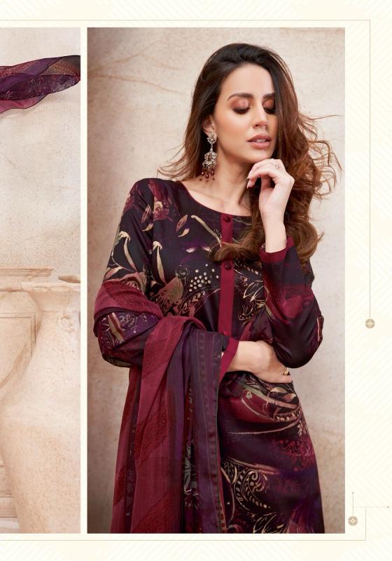 SURYAJYOTI NAISHAA VOL 47 JAM SATIN PRINT FANCY UNSTITCH SALWAR KAMEEZ