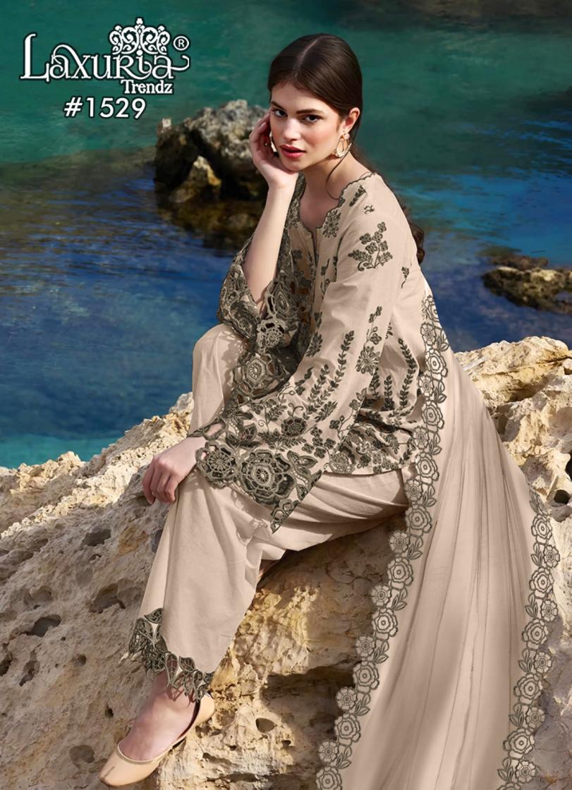 LAXURIA TRENDZ 1529 VICHITRA READYMADE STYLISH PAKISTANI 3PCS DRESS