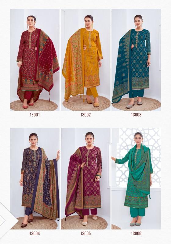 SURYAJYOTI PUSHPA VOL 13 MODAL DISCHARGE PRINT UNSTITCH SUIT FOR LADIES