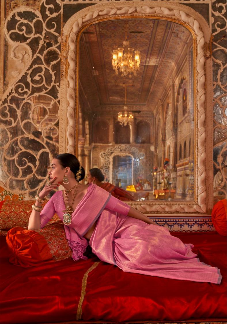 KALAA MANDIR BY RAJBEER STYLISH LOOK HANDLOOM WEAVING SILK SAREES