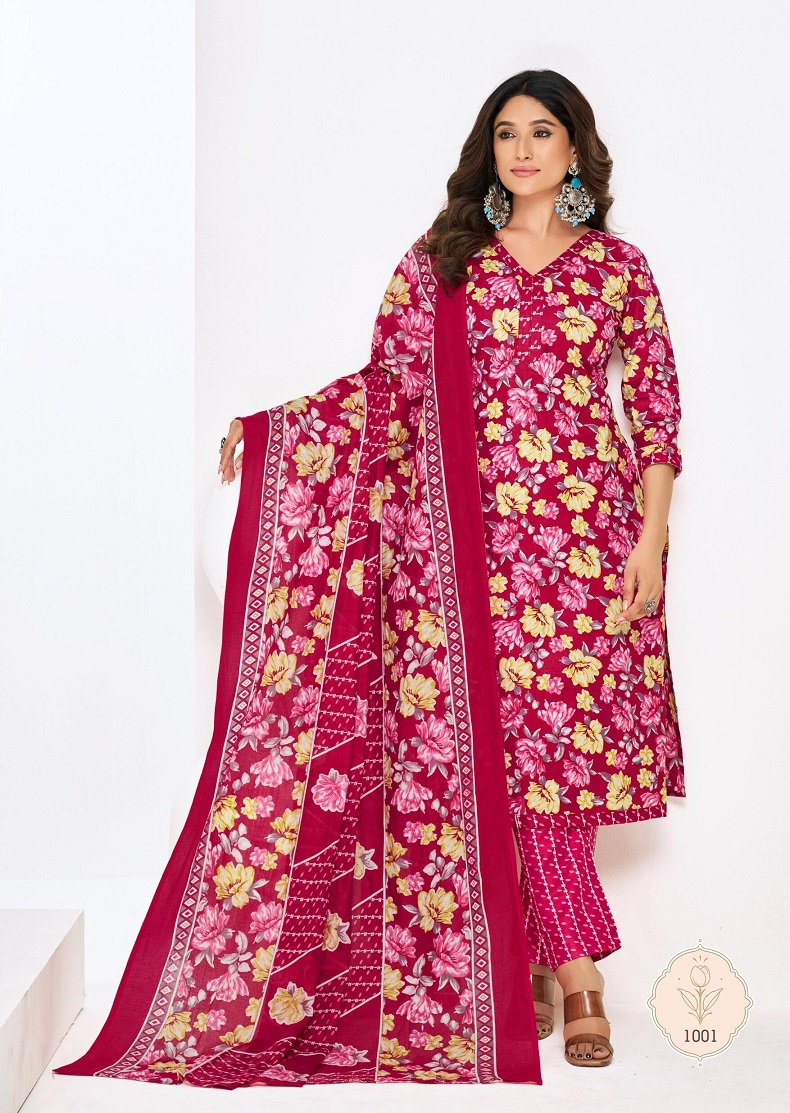 JAYSHRI DOLPHINE WHOLESALE PURE HEAVY COTTON BEAUTIFUL PRINTED 3PCS DRESS MATERIAL