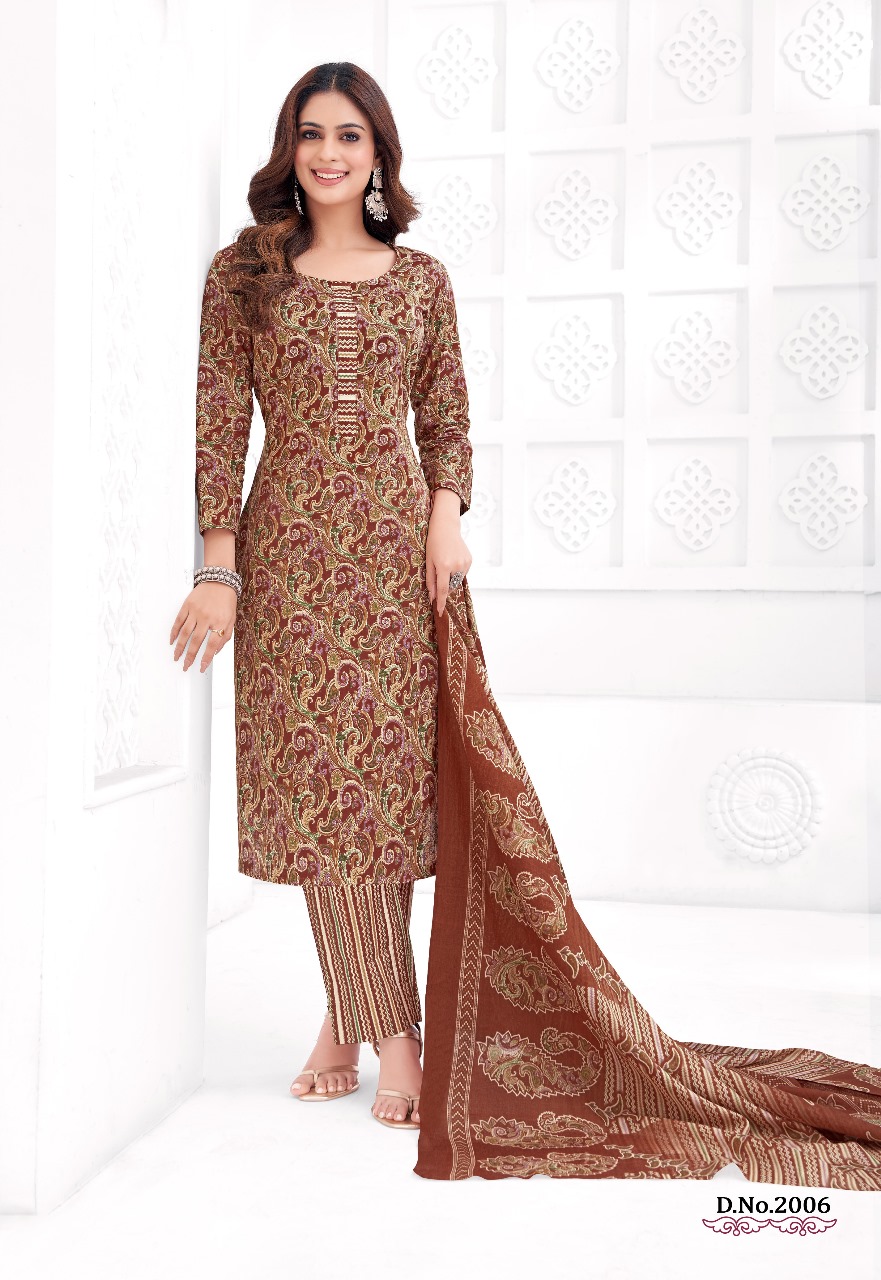 GANPATI AKSHARA VOL-3 WHOLESALE PURE COTTON PRINTED REGULAR WEAR DRESS MATERIAL