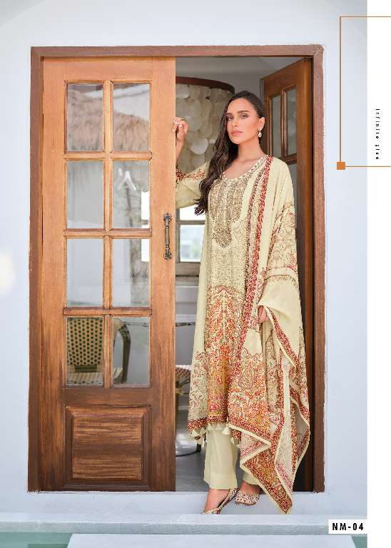 VARSHAA NOOR MAHAL WHOLESALE VISCOSE MUSLIN DIGITALLY PRINTED WITH EMBROIDERY PATCHWORK DESIGNER SALWAR KAMEEZ