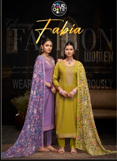 FOURDOTS FABIA WHOLESALE PREMIUM LEO DANTING SIMAR WITH WORK FASHIONABLE LOOK SUITS FOR WOMANS