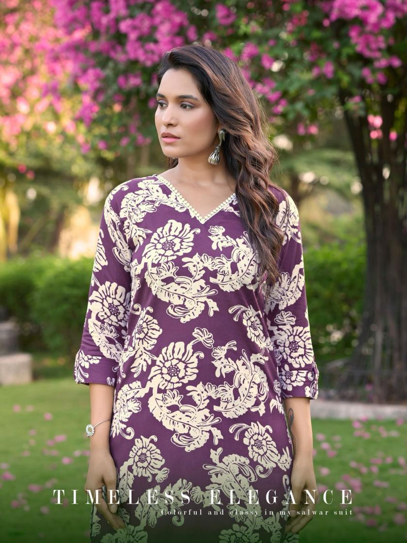MITTOO SULEKHA VOL 2 READYMADE CLASSIC RAYON KURTI WITH PANT FOR WOMENS