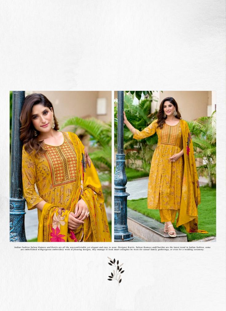 SIYA BY POONAM CREATION ELEGANCE STYLE RAYON READYMADE SUIT FOR WOMENS