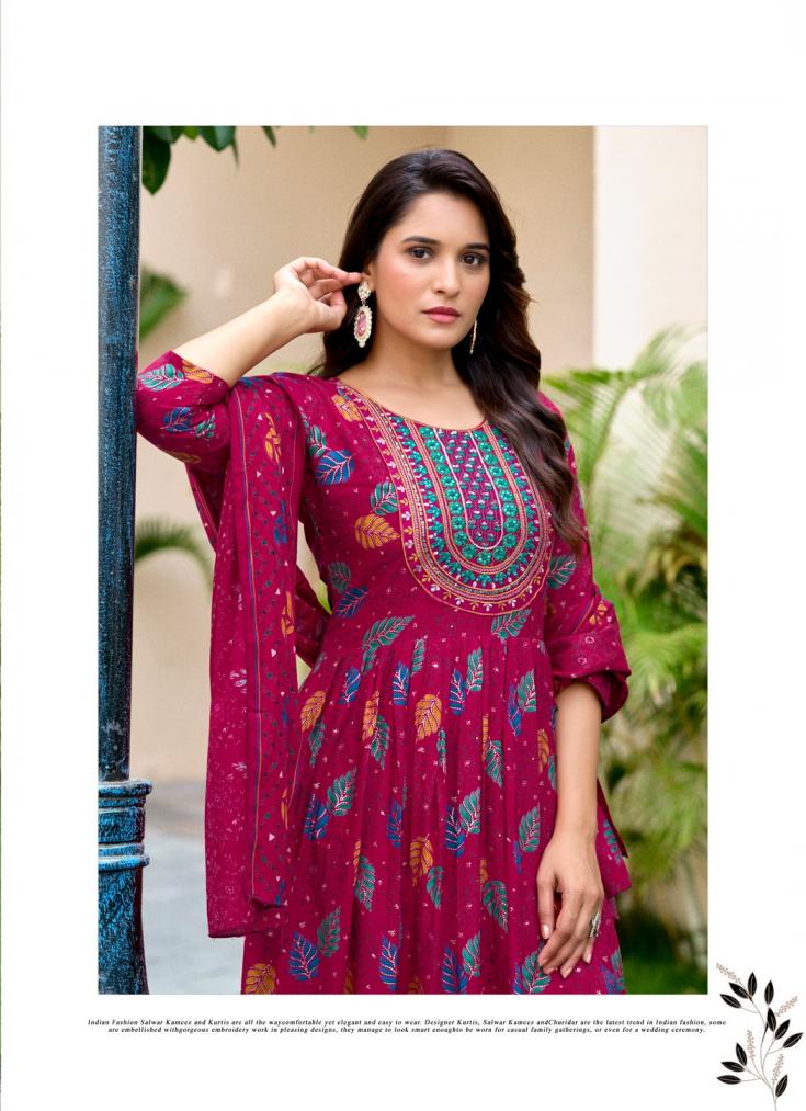 SIYA BY POONAM CREATION ELEGANCE STYLE RAYON READYMADE SUIT FOR WOMENS