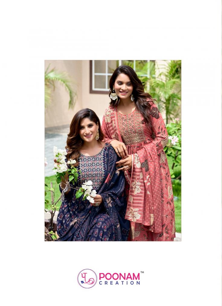 SIYA BY POONAM CREATION ELEGANCE STYLE RAYON READYMADE SUIT FOR WOMENS