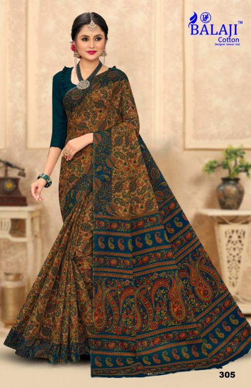 BALAJI COTTON LAUNCH KALAMKARI MASLEEN VOL 3 HIT DESIGN BEST SAREE ONLINE